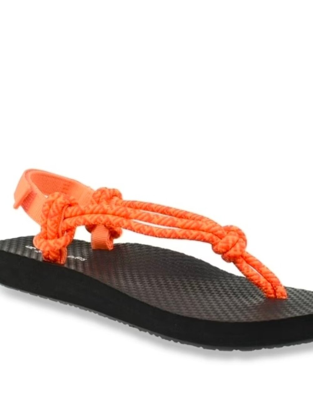 No Boundaries Women's Rope Thong Sandals sz 8